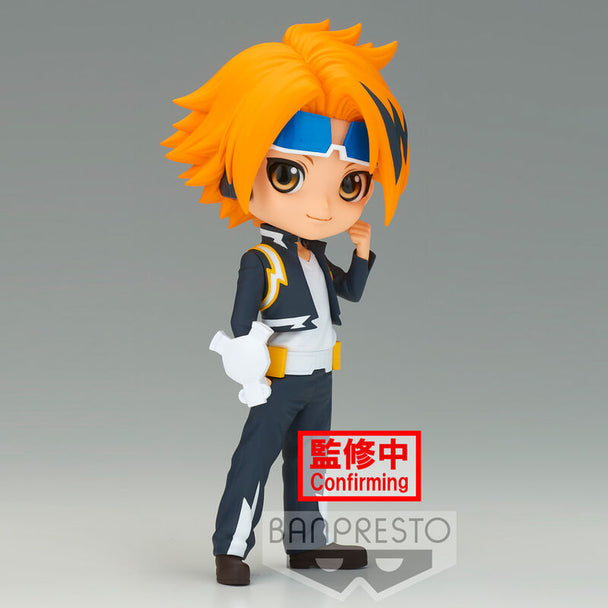 Figurine Denki Kaminar Ver.B Q Posket vue de face avec détails colorés et expression dynamique