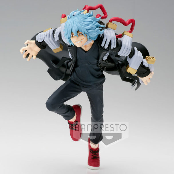 Figurine Tomura Shigaraki de My Hero Academia en pose dynamique, vue de face, 10cm