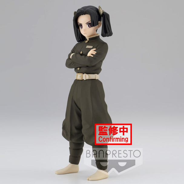 Figurine Aoi Kanzaki Demon Slayer 15cm vue de face avec détails précis