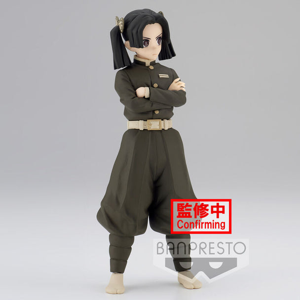 Profil de la figurine Aoi Kanzaki Demon Slayer Kimetsu No Yaiba en position dynamique