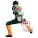 Arrière de la figurine Rock Lee Naruto Shippuden avec détails du dos et cheveux sculptés
