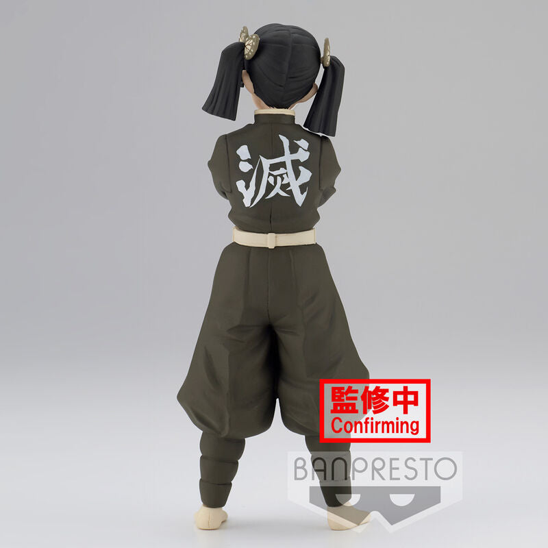 Gros plan sur la finition et les couleurs vives de la figurine Aoi Kanzaki BANPRESTO