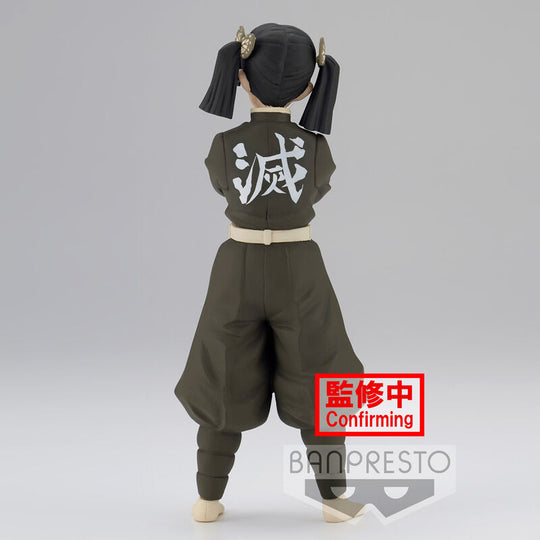 Gros plan sur la finition et les couleurs vives de la figurine Aoi Kanzaki BANPRESTO