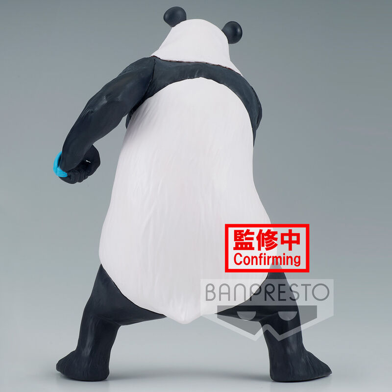 Vue latérale de la figurine Panda 17 cm mettant en valeur la texture et les détails sculptés