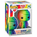 Figurine Robin Funko POP montrant le côté gauche avec costume classique et accessoires