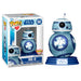 Figurine Funko POP BB-8 métallique Star Wars de 9 cm en boîte vitrine transparente