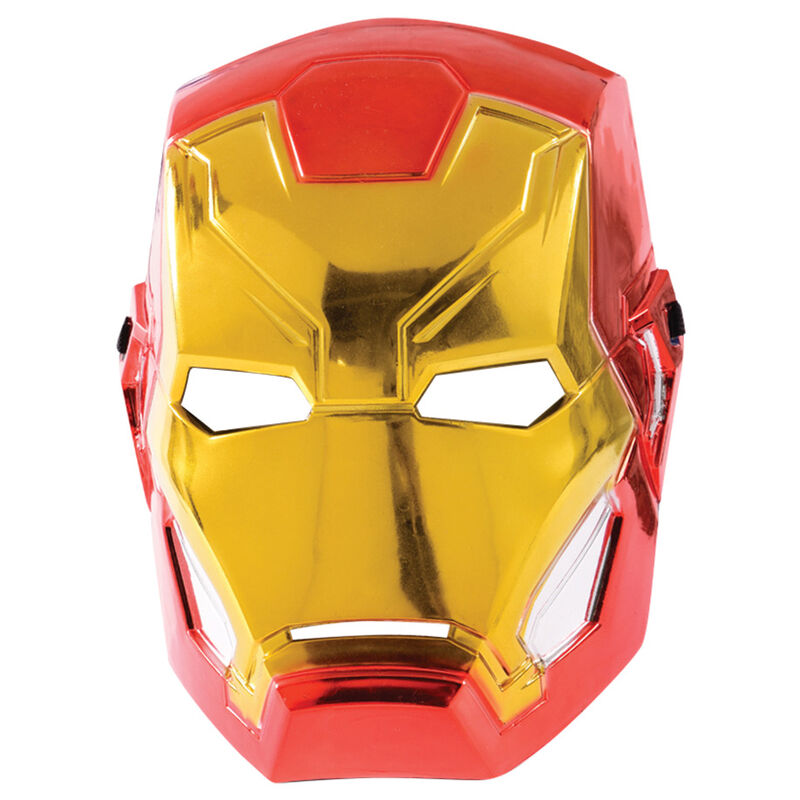 Masque enfant Iron Man Marvel Avengers de la marque RUBIES avec design authentique pour déguisement et protection.