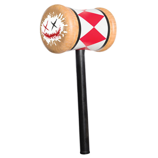 Marteau adulte Harley Quinn DC Comics par RUBIES, accessoire de cosplay avec design fidèle au personnage, image unique.