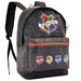 Détail des bretelles ajustables et rembourrées du sac à dos Harry Potter College pour un confort optimal