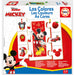 Boîte du jeu éducatif Disney Mickey pour apprendre les couleurs avec illustrations colorées