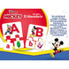 Boîte du jeu EDUCA BORRAS Disney Mickey Learning the Alphabet avec illustration du personnage