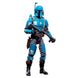 Figurine articulée Death Watch The Mandalorian de 9,5 cm vue de face avec casque détaillé