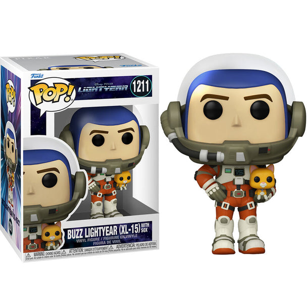 Figurine Funko POP Buzz Lightyear XL-15 en vinyle de 9 cm dans sa boîte vitrine