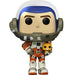 Vue rapprochée de la figurine Buzz Lightyear XL-15 Funko POP avec détails colorés
