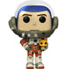 Vue rapprochée de la figurine Buzz Lightyear XL-15 Funko POP avec détails colorés