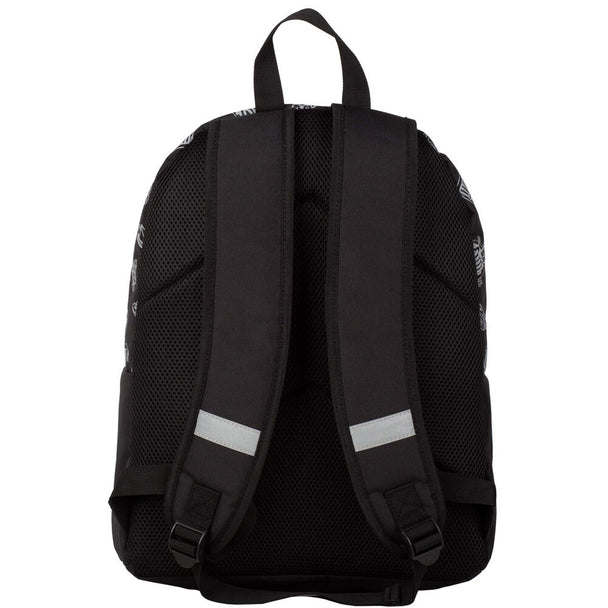 Vue latérale du sac à dos Fortnite avec bretelles rembourrées et ajustables pour un confort optimal lors du port