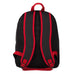 Intérieur du sac à dos Naruto Cloud avec doublure personnalisée et espace de rangement organisé