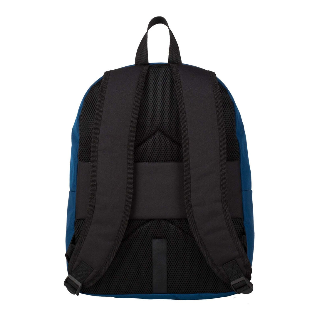 Intérieur spacieux et doublé du sac à dos Naruto montrant les compartiments organisés