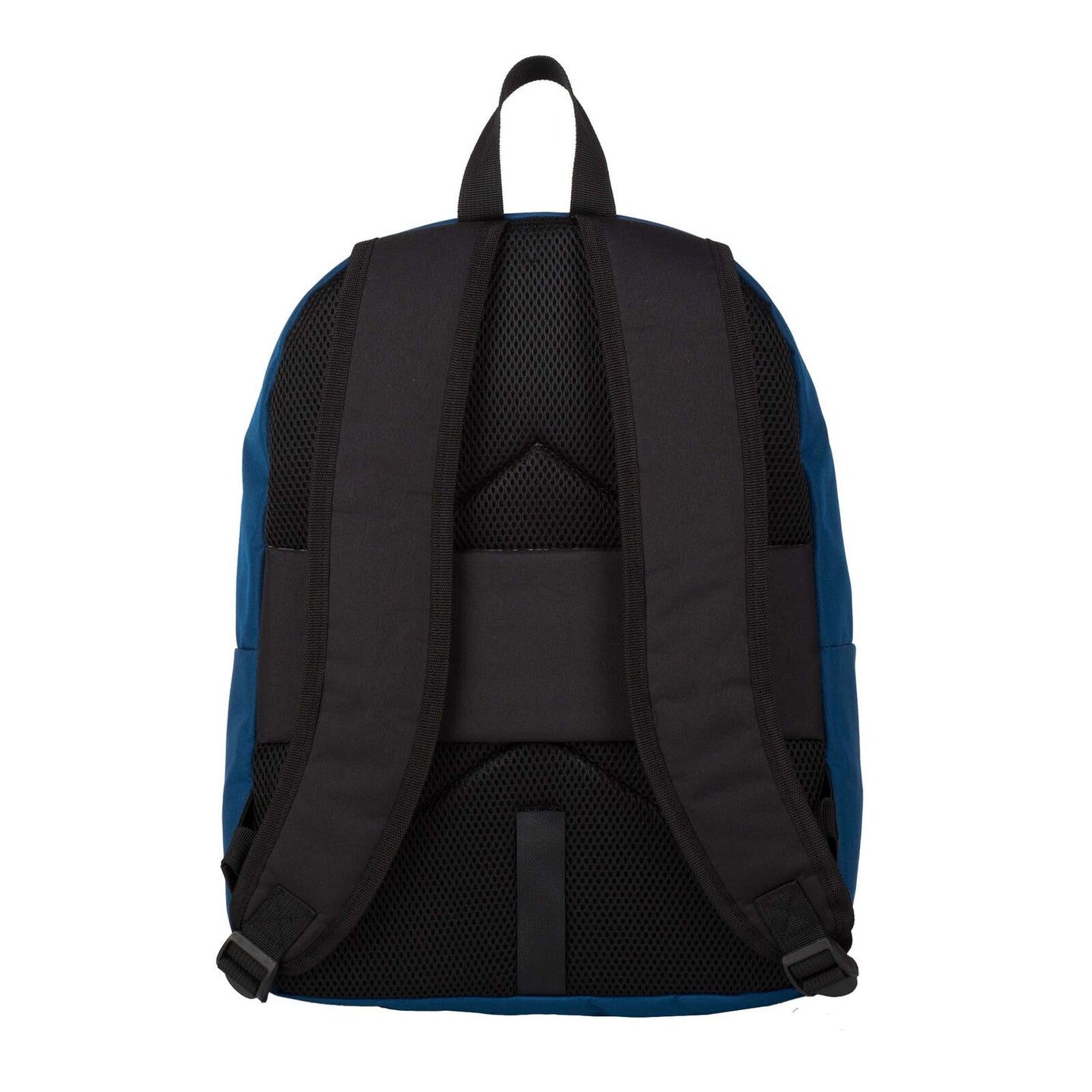 Intérieur spacieux et doublé du sac à dos Naruto montrant les compartiments organisés