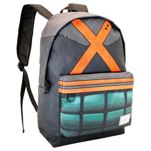 Sac à dos My Hero Academia 41 cm avec design coloré et logo KARACTERMANIA visible