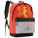 Vue avant du sac à dos Harry Potter Gryffindor 41 cm avec logo emblématique rouge et or