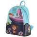 Détail du motif rock du Roi Lion sur le sac à dos Loungefly de 26 cm