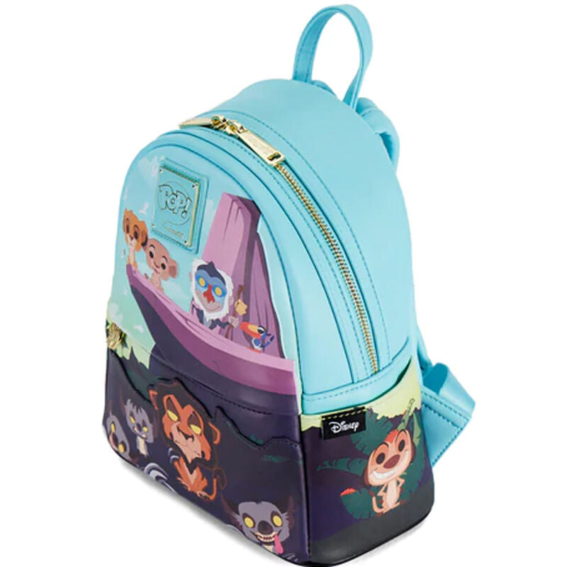Vue latérale montrant la profondeur et la qualité des coutures du sac à dos