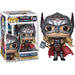 Figurine Funko POP Thor Mighty Thor de 9 cm avec marteau, vue de face dans sa boîte vitrine