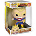 Emballage original de la figurine POP FUNKO All Might avec logo My Hero Academia visible sur la boîte.