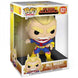 Emballage original de la figurine POP FUNKO All Might avec logo My Hero Academia visible sur la boîte.