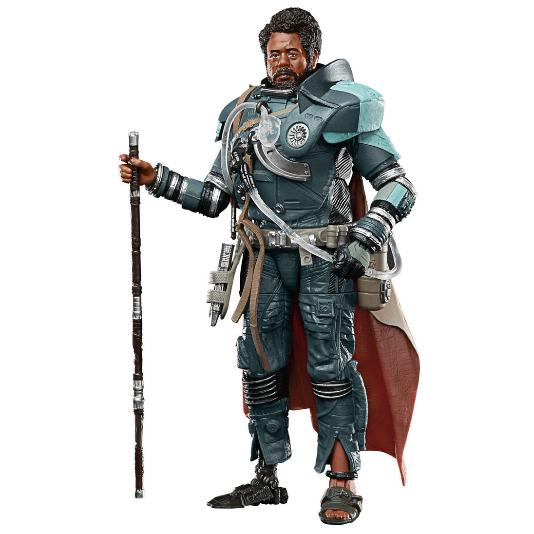 Packaging officiel HASBRO Star Wars Black Series avec figurine Saw Gerrera visible