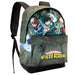 Vue avant du sac à dos My Hero Academia 41cm avec design officiel KARACTERMANIA