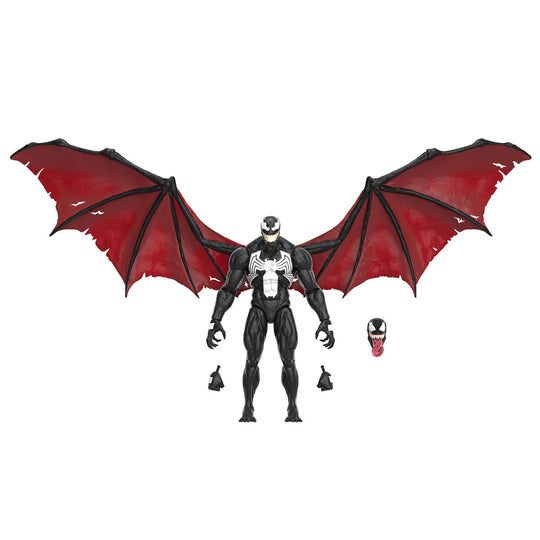 Zoom sur les accessoires inclus avec les figurines Knull et Venom Marvel Legends