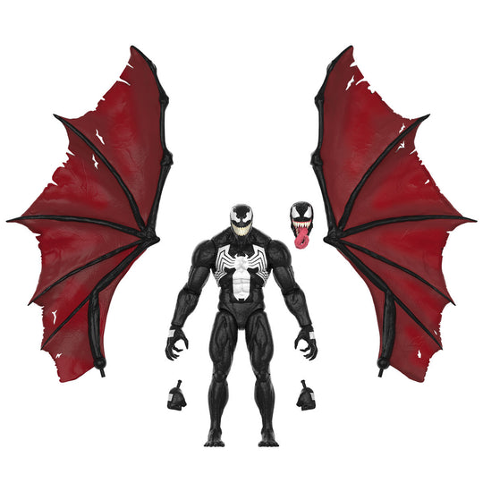 Détail des articulations flexibles de la figurine Venom Marvel Legends, 15cm