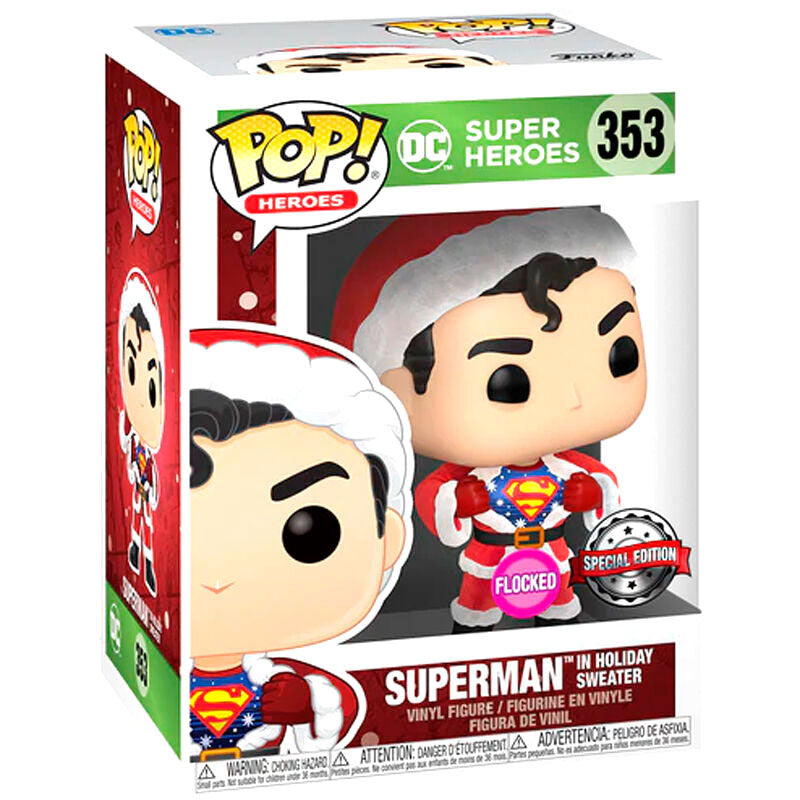 Packaging exclusif du set FUNKO DC Comics Superman avec design collector