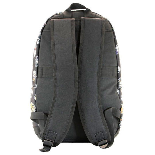 Poche avant du sac à dos Naruto Shippuden Wind avec fermeture zippée pratique et sécurisée