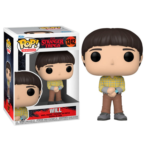 Figurine Funko POP de Will de Stranger Things en vinyle de 9 cm dans sa boîte vitrine