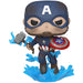 Boîte cadeau Funko POP transparente contenant la figurine Captain America Avengers Endgame de 9 cm