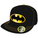 Casquette junior Batman DC Comics vue de face avec logo emblématique sur fond noir