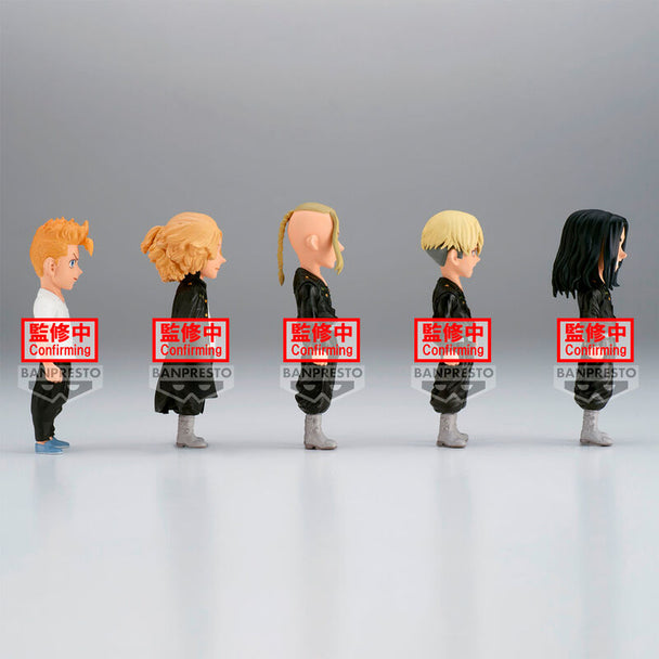 Vue latérale de la figurine Tokyo Revengers BANPRESTO montrant les couleurs vives
