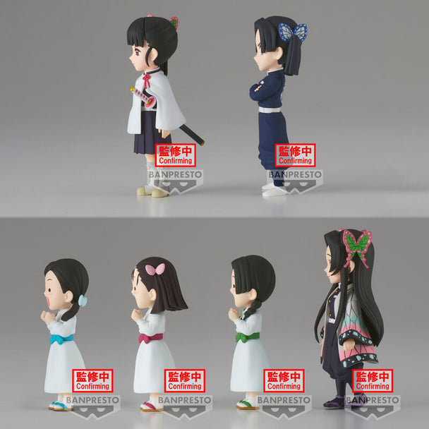 Détail rapproché de la figurine BANPRESTO Demon Slayer Vol.7 montrant les couleurs vives et finitions