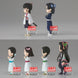Détail rapproché de la figurine BANPRESTO Demon Slayer Vol.7 montrant les couleurs vives et finitions