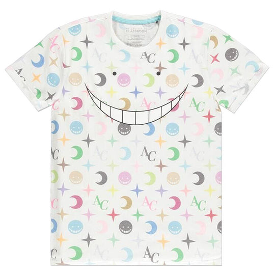 T-shirt Koro Sensei Assassination Classroom de face avec design coloré et logo DIFUZED