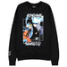 Sweat Naruto Shippuden Sasuke en coton polyester avec design officiel DIFUZED, vue avant du produit