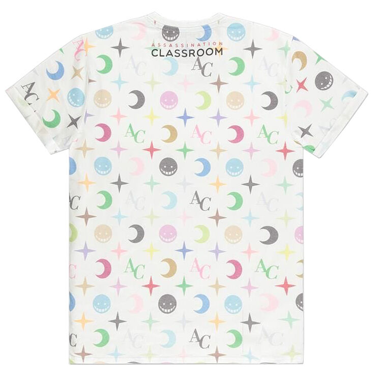 Détail du t-shirt Koro Sensei montrant la qualité du tissu et l'impression du personnage