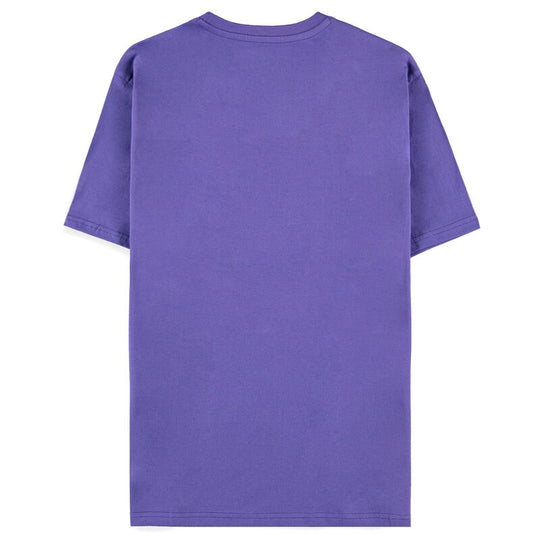 Détail du t-shirt Sasuke Naruto Shippuden montrant la qualité d'impression et le tissu 100% coton
