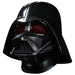 Vue de face du casque électronique Star Wars Dark Vador avec détails réalistes et finition brillante