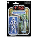 Figurine Stormtrooper Commander Star Wars articulée de 9,5 cm vue de face avec casque détaillé