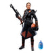 Gros plan sur le visage de la figurine Fennec Shand de Star Wars Boba Fett