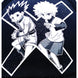 Détail du tissu et broderie de la casquette Hunter X Hunter junior Creageek Multivers